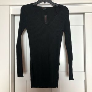 Long Sleeve Black Top
